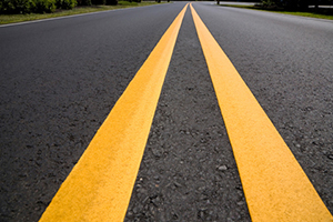 Asphalt Road Extreme Perspective