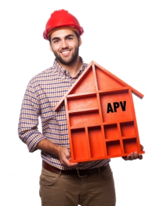 architect man with house